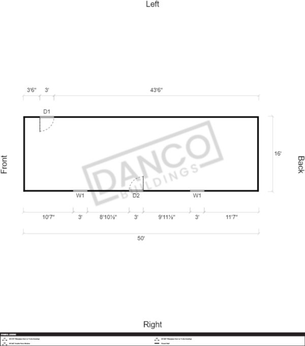 Garden Shed 16x50 - Image 2