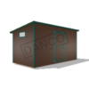 Urban Shed 8x16