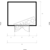 Economy Wood Lofted Barn 10x12 - Image 2