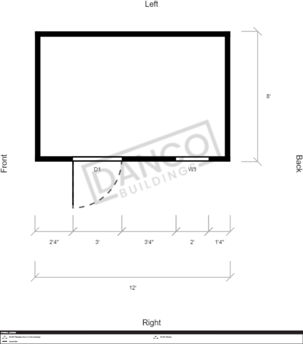 Garden Shed 8x12 - Image 2