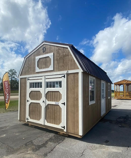 Economy Wood Lofted Barn 10x20/240883