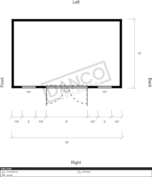 Garden Shed 10x16 - Image 2