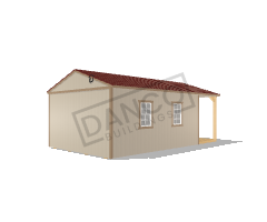 Corner Porch Cabin 14x24