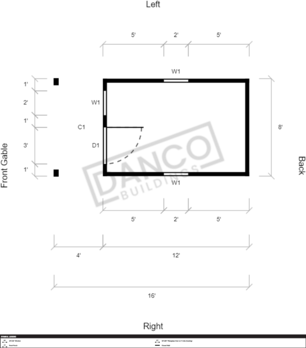 Standard Cabin 8x16 - Image 2