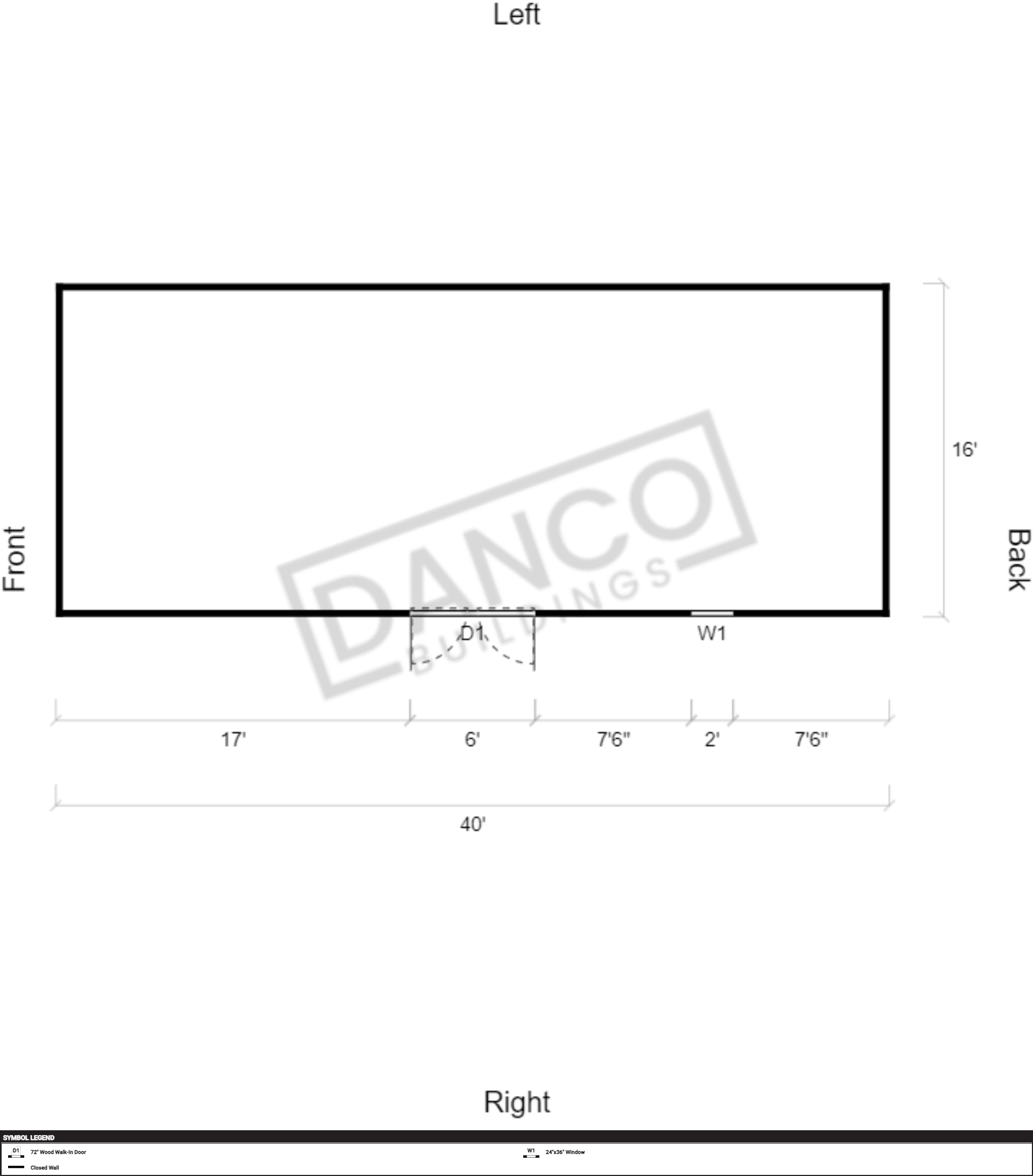 Garden Shed 16x40 - Image 2