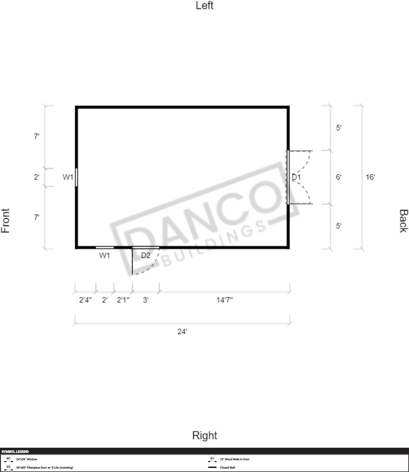 Garden Shed 16x24 - Image 2