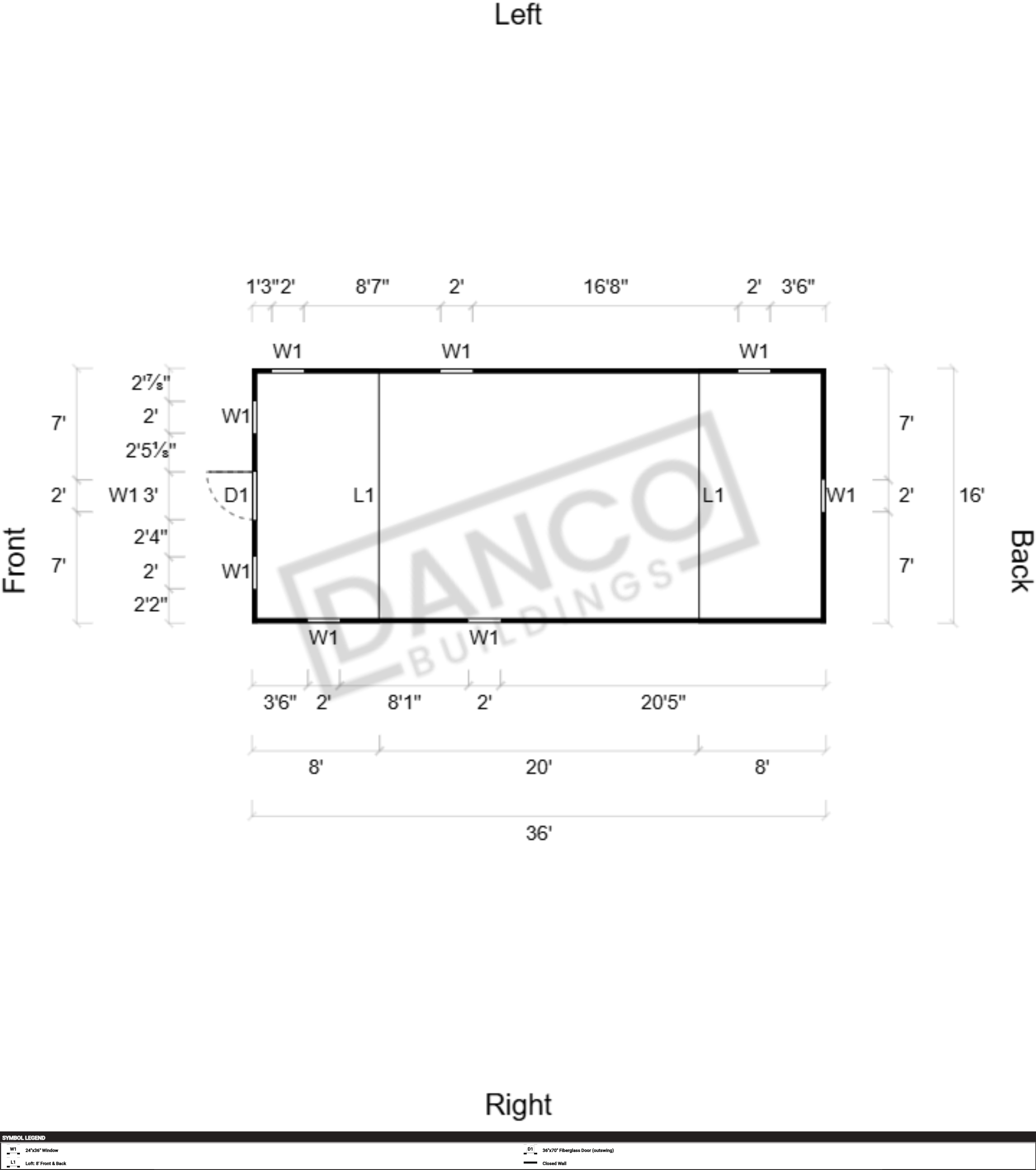 Lofted Barn 16x36 - Image 2
