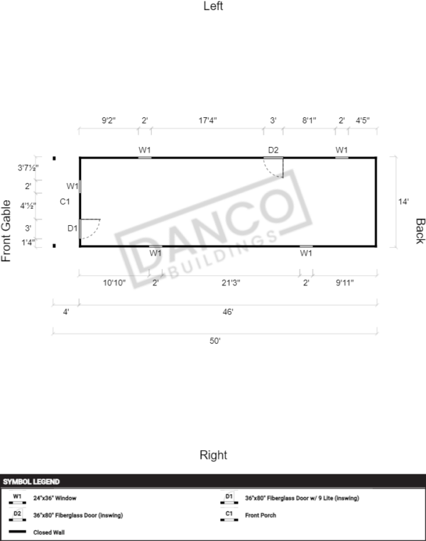 Standard Cabin 14x50 - Image 2