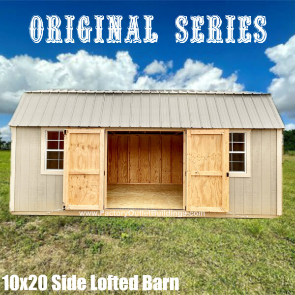 Side Lofted Barn 10x20/241111