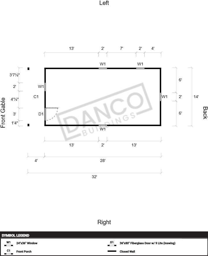 Standard Cabin 14x32 - Image 2