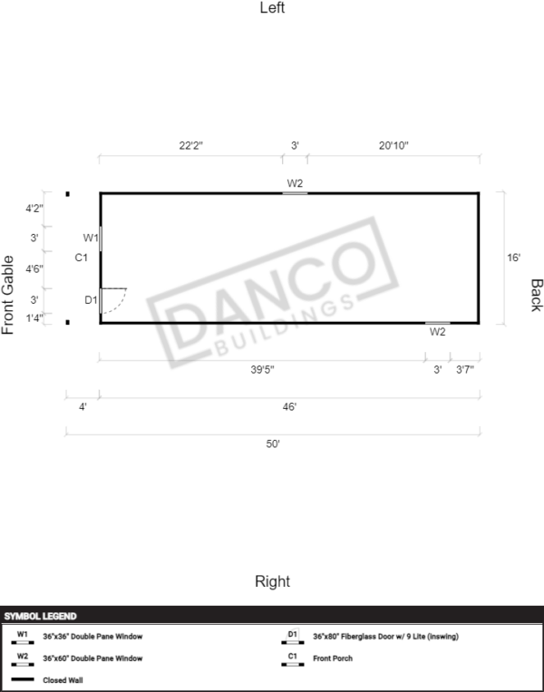 Standard Cabin 16x50 - Image 2