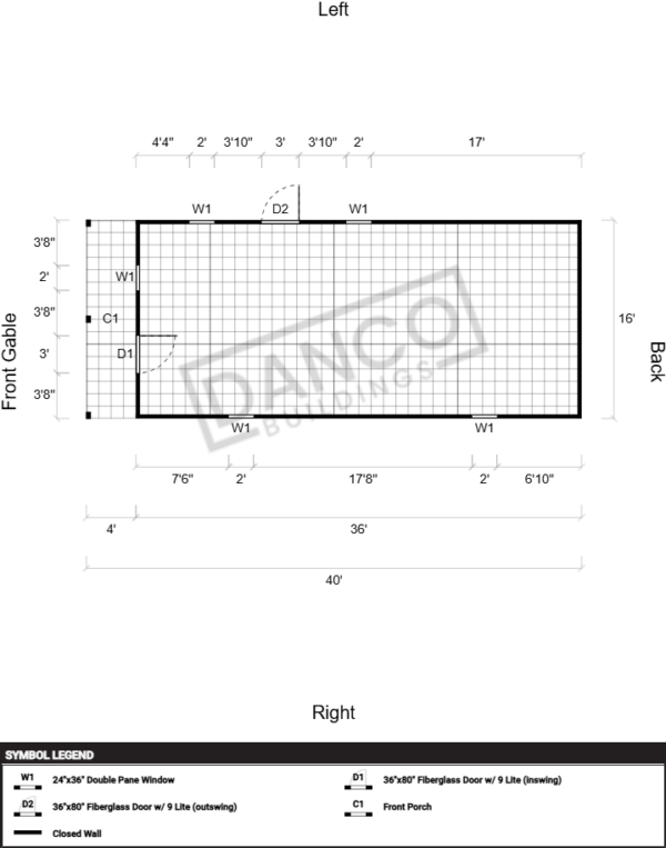 Standard Cabin 16x40 - Image 2