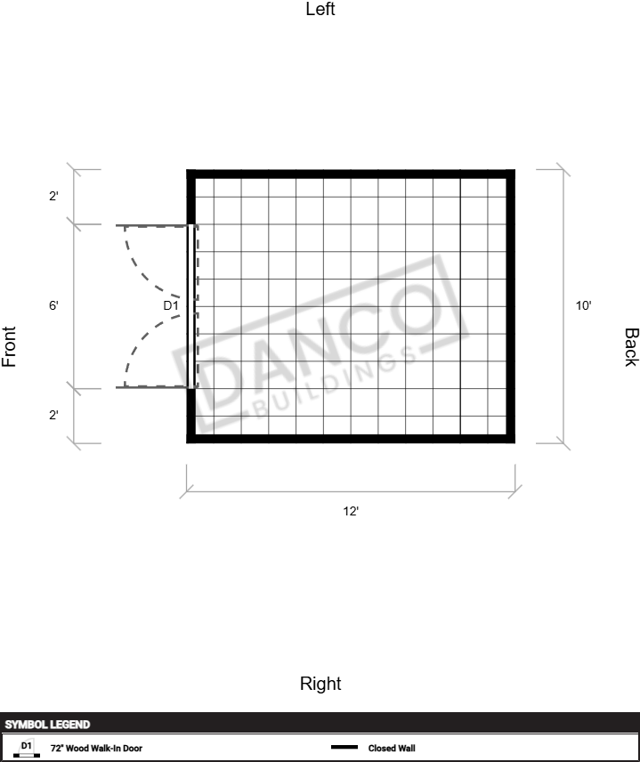Utility Shed 10x12 - Image 2