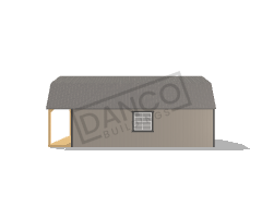 Lofted Barn Cabin 16x28 - Image 3