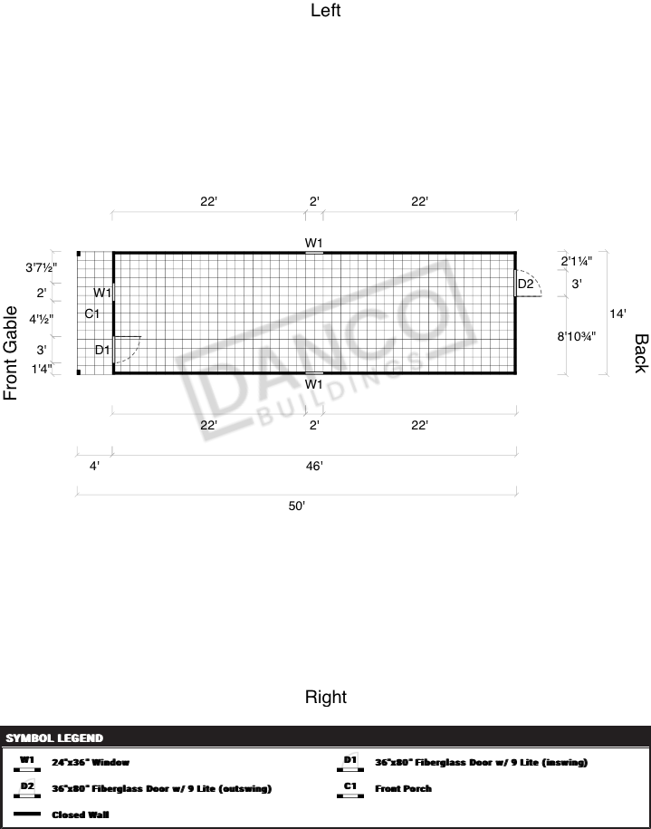 Standard Cabin 14x50 - Image 2