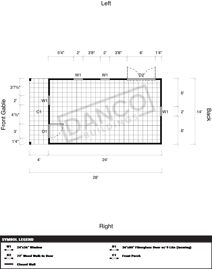 Standard Cabin 14x28 - Image 2