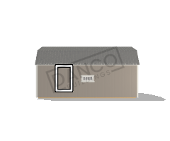 Lofted Barn Garage 10x20 - Image 3