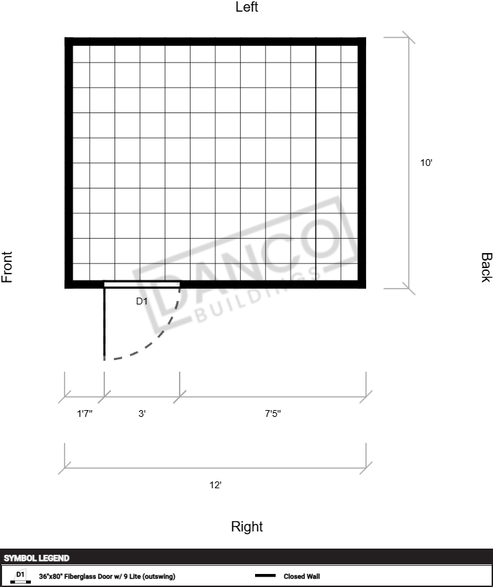Garden Shed 10x12 - Image 2