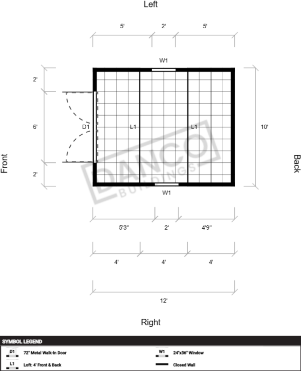 Lofted Barn Premium 10x12 - Image 2