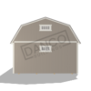 Corner Porch Lofted Barn Cabin 14x50 - Image 5