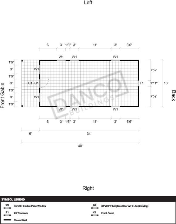 Standard Cabin 16x40 - Image 2