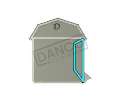 Side Lofted Barn 8x12/250159 - Image 6