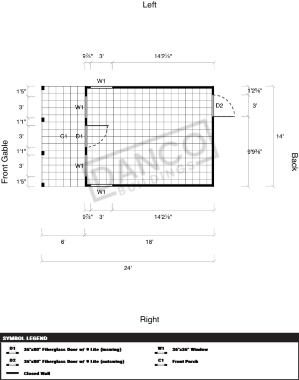 Standard Cabin 14x24 - Image 2