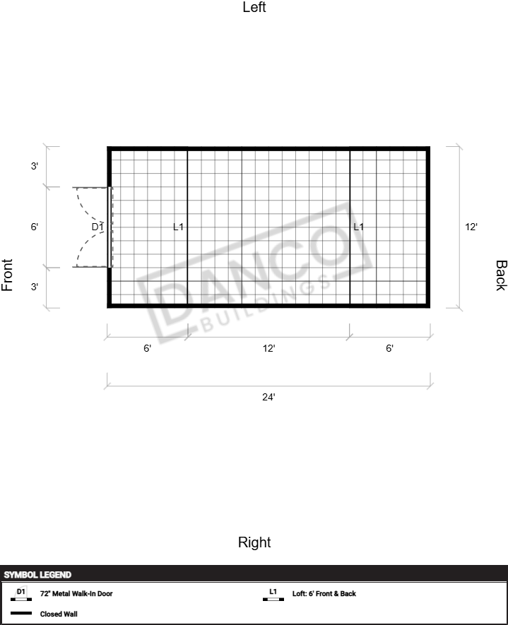 Lofted Barn Premium 12x24 - Image 2