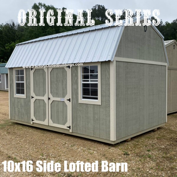 Side Lofted Barn 10x16/250014
