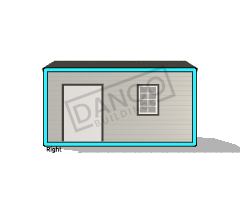 Extra Economy Metal Utility 8x16 - Image 3