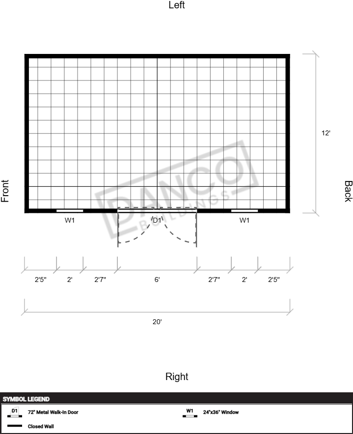 Extra Economy Metal Utility 12x20/250130 - Image 3