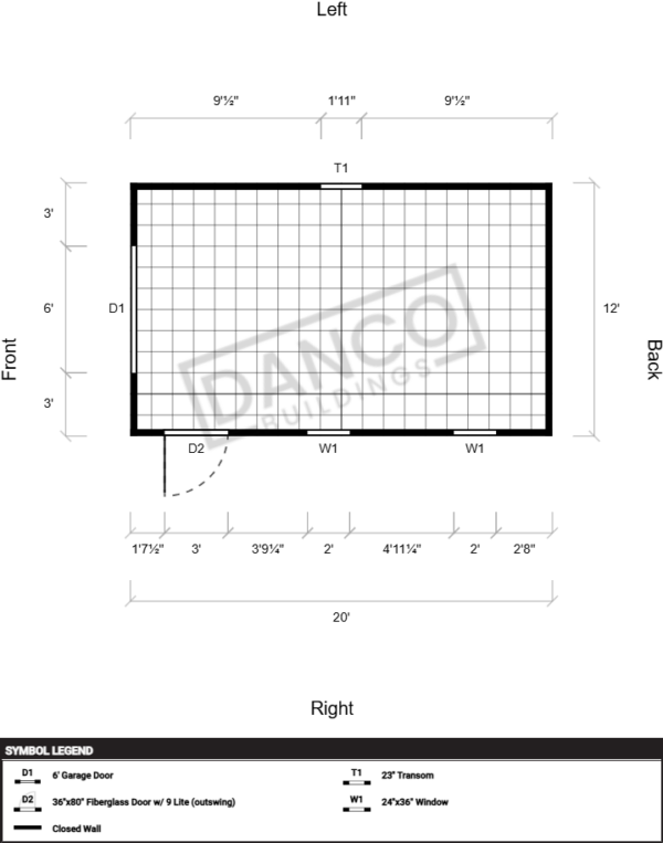 Garden Shed Premium 12x20 - Image 2