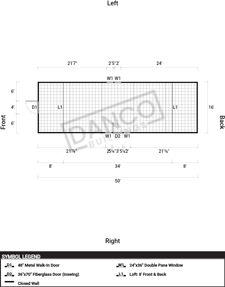 Lofted Barn Premium 16x50 - Image 2
