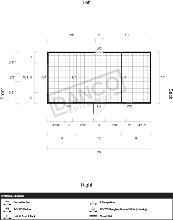 Lofted Barn 14x28 - Image 2