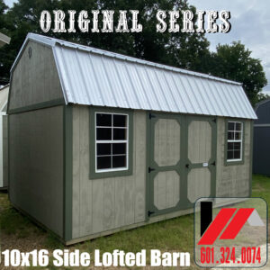 Side Lofted Barn 10x16/250384