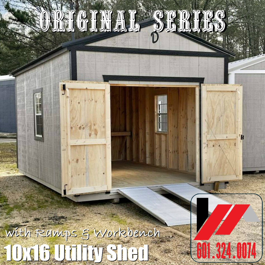 Utility Shed 10x16 250647