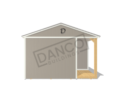 Corner Porch Cabin 14x36/250389 - Image 6