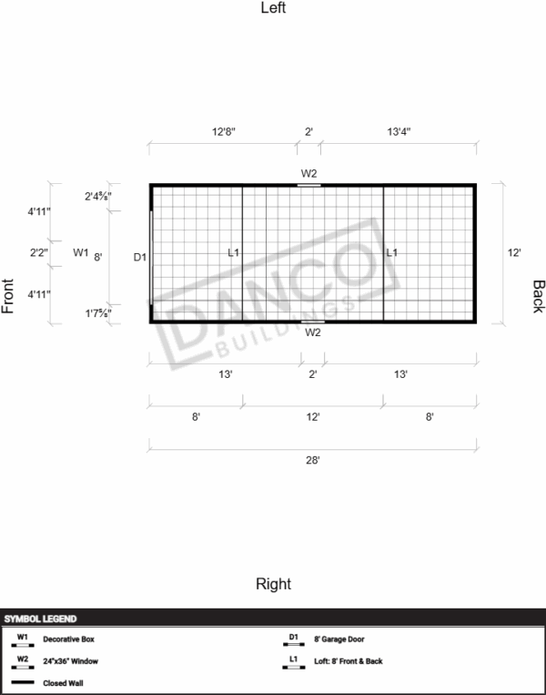 Lofted Barn 12x28 - Image 2