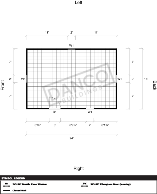 Garden Shed Premium 16x24 - Image 2