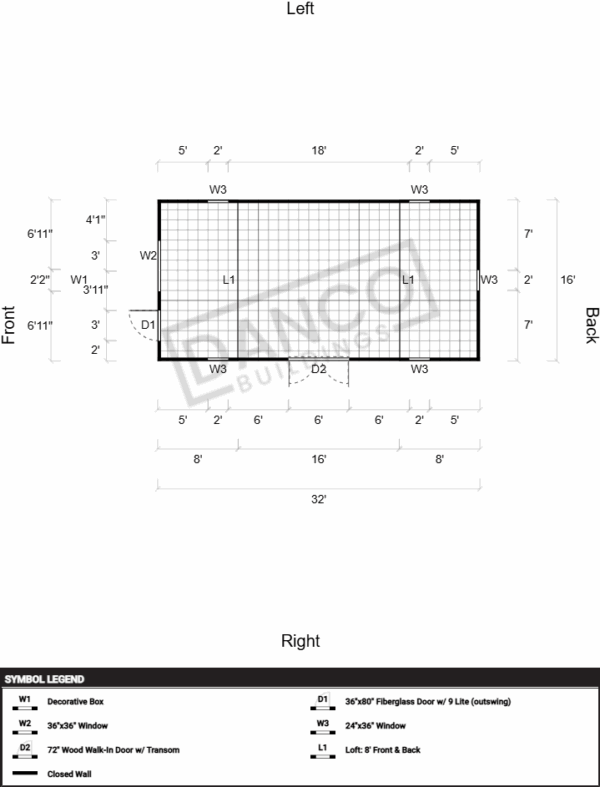 Lofted Barn 16x32 - Image 2