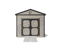 Utility Shed 10x16 250647 - Image 6