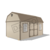 Side Lofted Barn 10x16
