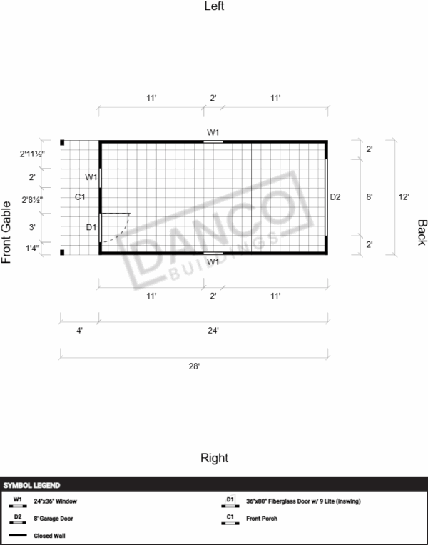 Standard Cabin 12x28 - Image 2