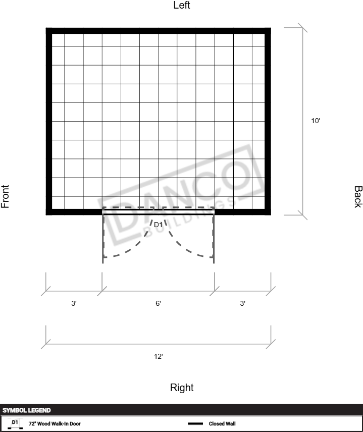 Garden Shed 10x12 - Image 2