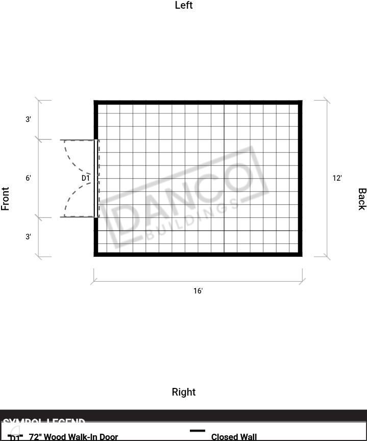 Utility Shed 12x16 - Image 2