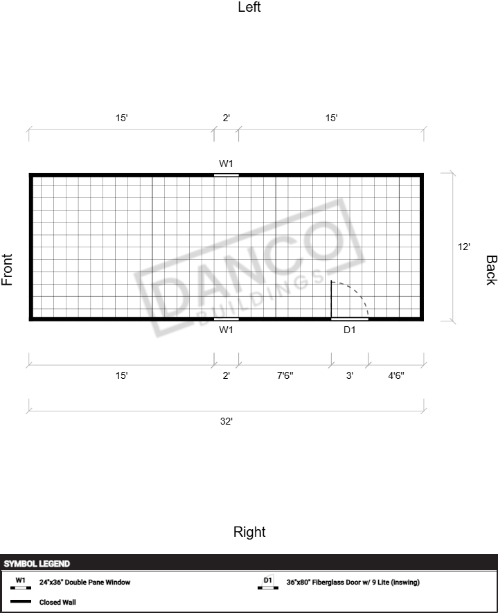 Garden Shed 12x32 - Image 2