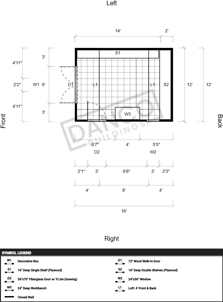 Lofted Barn 12x16 - Image 2