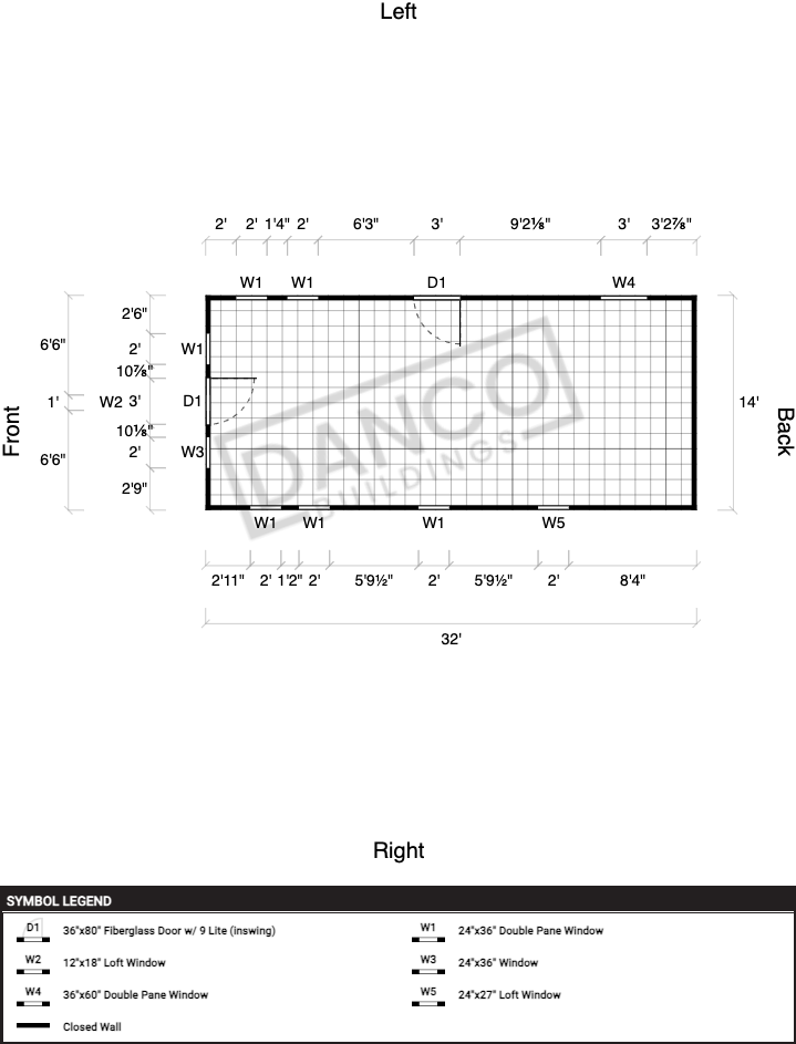 Utility Shed Premium 14x32 - Image 2