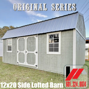 Side Lofted Barn 12x20 250631