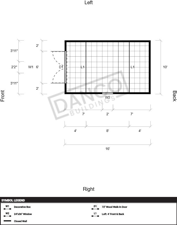 Lofted Barn 10x16 - Image 2